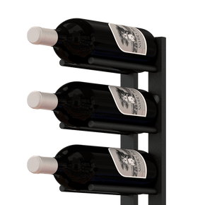 Ultra Wine Racks Straight Wall Rails 2FT Metal Wine Rack