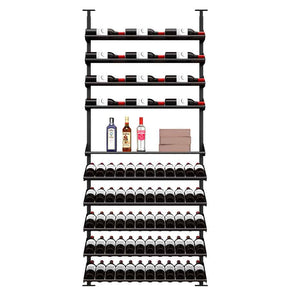 Ultra Wine Racks Showcase Featured Centerpiece Kit with 90-100 Bottle Capacity