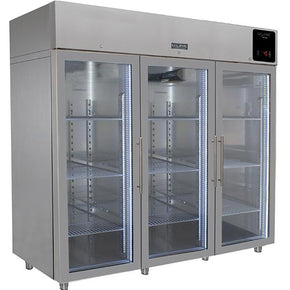 U-Line 72 cu ft Freezer Reach-In with Stainless Steel Finish and LED Lighting