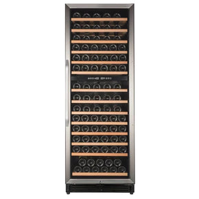 Avanti 148 Bottle Dual-Zone Wine Cooler with Stainless Steel Finish and LED Lighting 