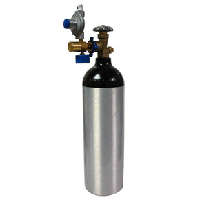 Refillable Nitrogen/Argon Cylinder with Gas Kit for Vinotemp wine preservation