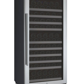Allavino 24" Built-In Single Zone Stainless Steel Tru-Vino 128 Bottle Wine Refrigerator