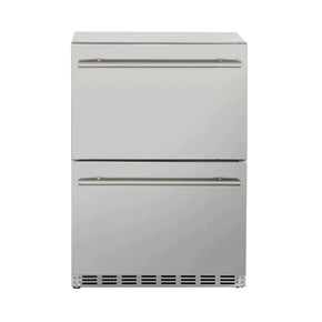 RCS Stainless Two Drawer Refrigerator-UL Rated provides spacious and versatile storage options for your kitchen 