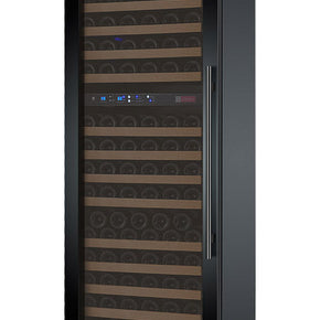 Allavino 24" Built-In Dual Zone Black Left Hinge Wine Refrigerator