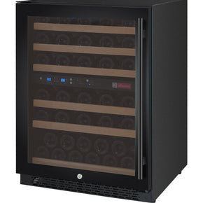 Allavino 24 FlexCount II Tru-Vino Dual Zone Black Left Hinge Wine Refrigerator